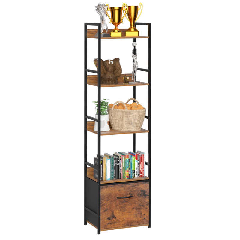 Kenetra Bookcase, Brown