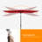 Donyea 10' x 6.5' Rectangular Tilt Market Patio Umbrella, Outdoor Umbrella with Crank, All-Weather UV Protection for Deck Backyard Garden Pool Lawn Porch-880555902