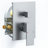12-Inch  Wall Mounted Rain Shower System with Handheld Shower and Rough-In Valve-122454763
