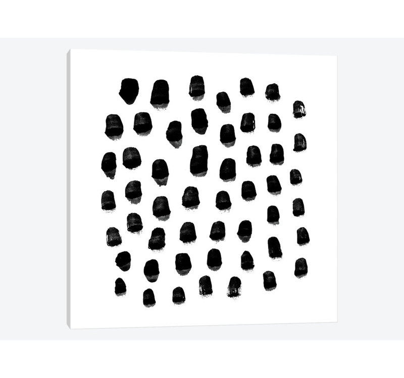 « thea b&w », reproduction d’art sur toile, H 48 po x l 48 po x P 1,5 po, Toile tendue