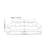 High-Back Adjustable Headrest Straight Sofa