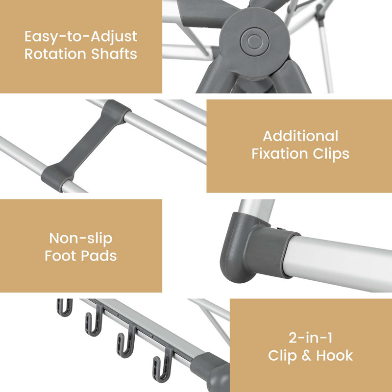 Foldable Gullwing Drying Rack