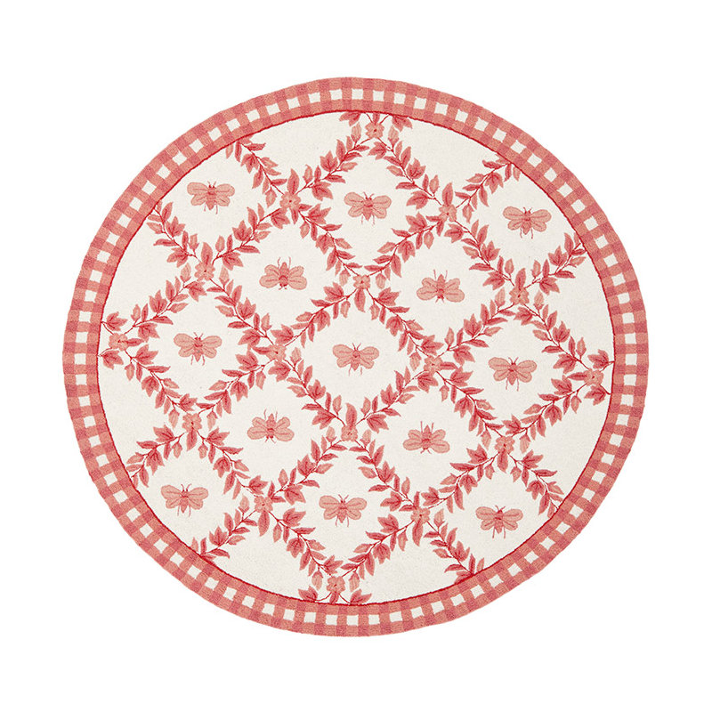 Wool Rug, Round 8'