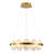 Modern Alabaster Linear Chandelier