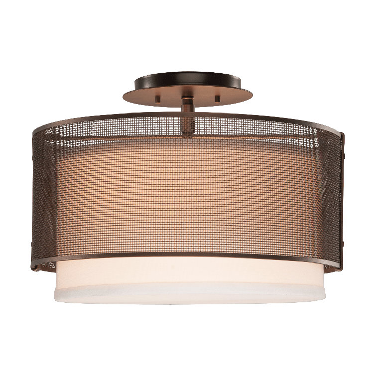 Uptown Mesh 2 - Light Semi Flush Mount
