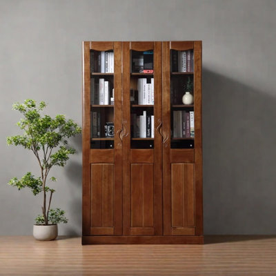 All solid wood furniture bookcase