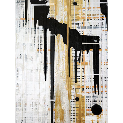 Kari Souders " Golden Weave Iv " by Kari Souders