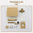 10 Inch Rainfall Shower System with Tilt Shower Head and Tub Spout with Rough in-Valve-92579873