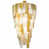 Blanc / feuille d'or