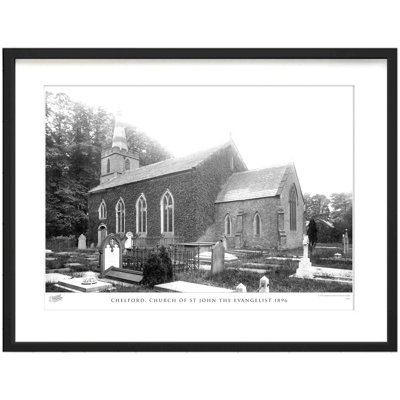 Chelford, Church Of St John The Evangelist 1896 by Francis Frith - Single Picture Frame Print
