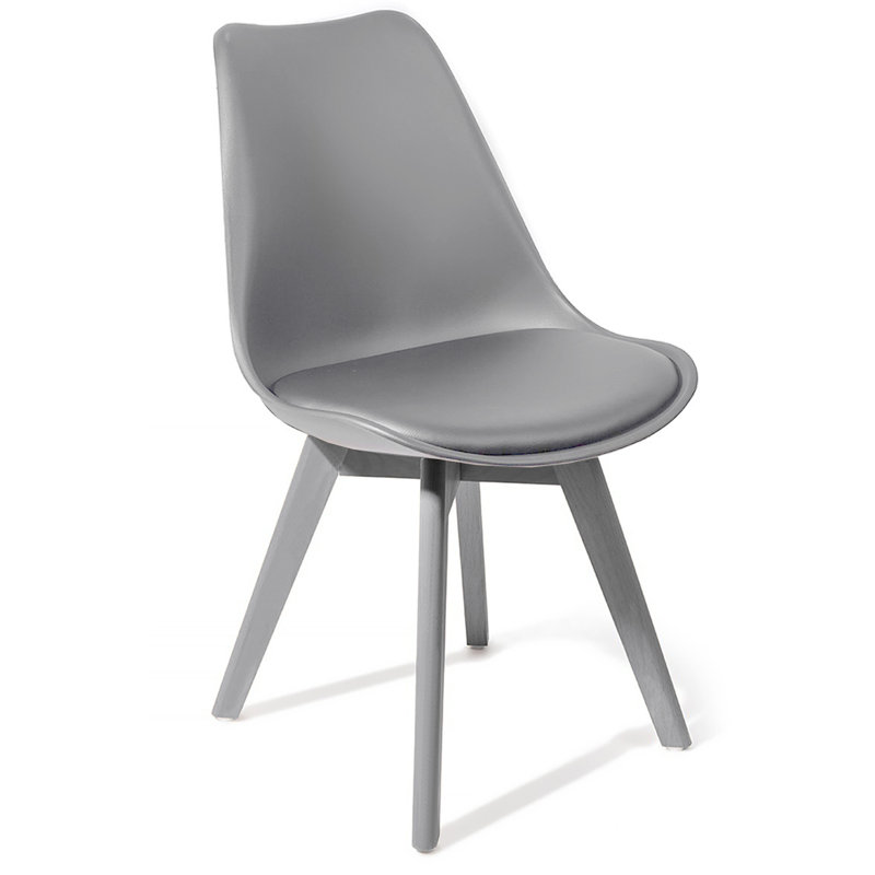 Highlands Upholstered Dining Chair, Grey