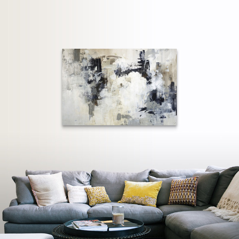 " Raw Form ", 32" H x 48" W, Wrapped Canvas, No Frame