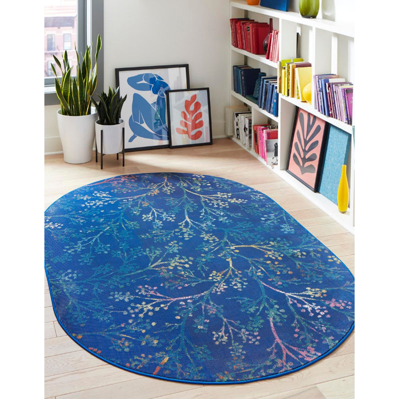 Tapis de campagne Country & Floral, Carré 7 pi 10 po