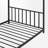 Twin Size Metal Platform Bed-106803165