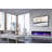 Dynasty Cascade Wall Mount Linear Electric Fireplace - Smart Technology Enabled - 400 SQ. FT.-87076757