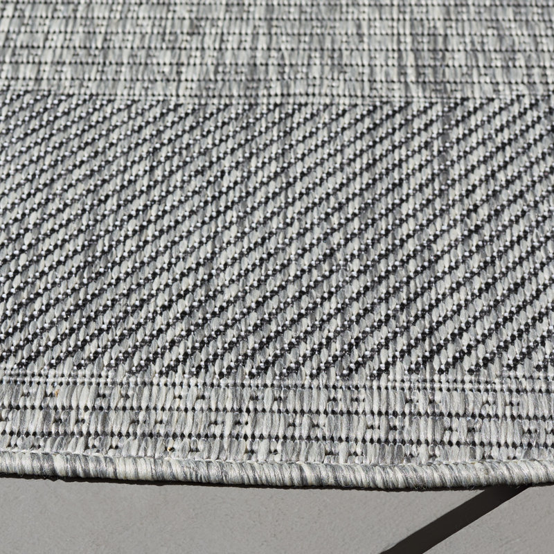 Tapis d'intérieur / extérieur Ambresha Performance, Rond 6 pi 7 po