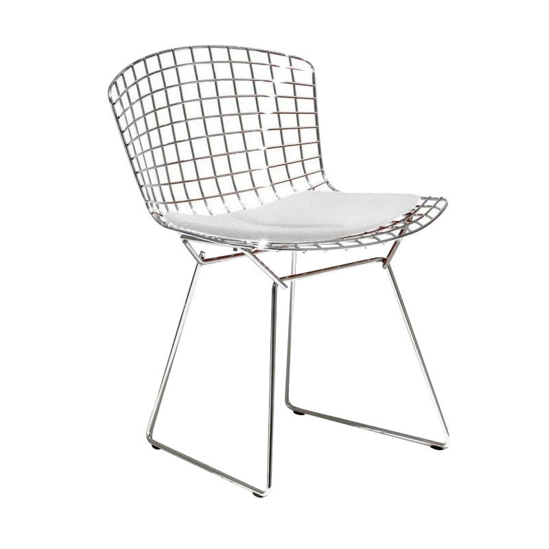 Ontiveros Metal Windsor Side Chair, Blanc, 2
