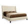 Maxime Upholstered Wingback Bed