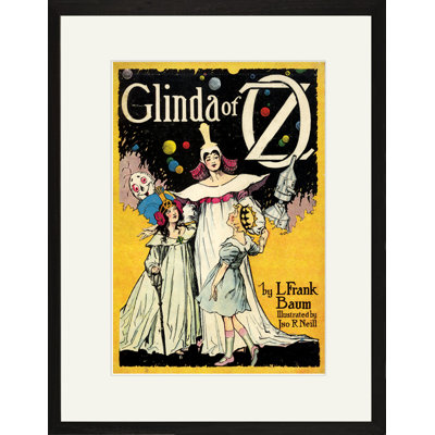 «affiche rétro encadré Glinda of Oz