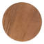 Round Ribbed Mango Wood Side Table