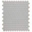 Carreau de mosaïque de plancher et de mur en porcelaine 9 3/4 po x 11 1/2 po Metro Penny-35927564