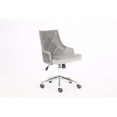Andromeda Velvet Office Chair