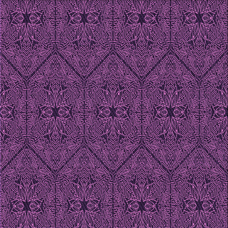 Tapis violet foncé, Carré 3 pi