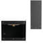 Meuble-lavabo 24 po avec lavabo en céramique et support latéral - aspect panier noyer noir-130629192