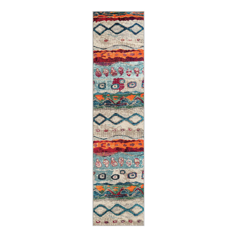 Washable Indoor Rug, Runner 2' x 8'