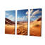 Dunes du désert, horizon panoramique V - désert, art mural-605030256-605030257