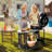 Kettle Charcoal Table Cart Grill With Shelves
