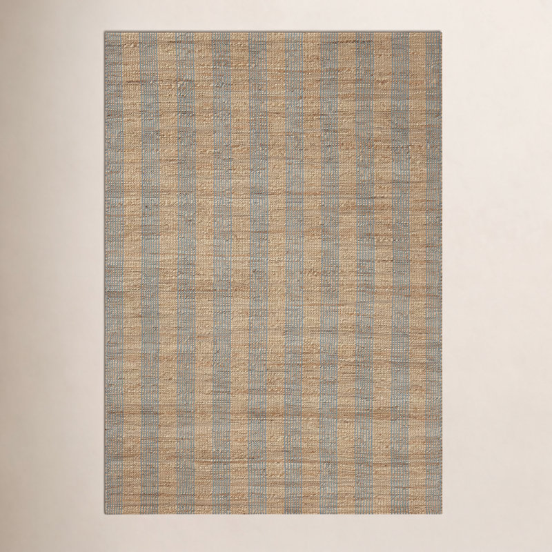 Chris Loves Julia x Loloi Judy Natural / Sky Area Rug, Rectangle 3'6" x 5'6"