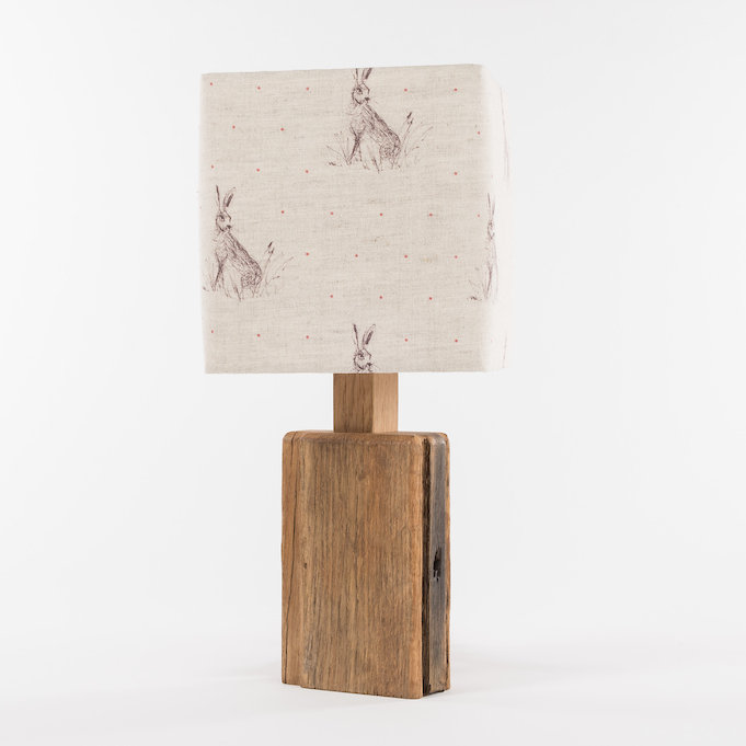 Bluet Solid Wood Table Lamp