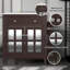 Meuble-lavabo 30 po avec lavabo en céramique-1054821411