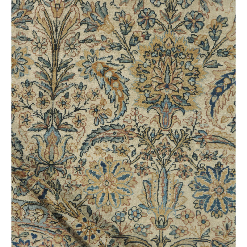 Tapis persan rétro Kerman