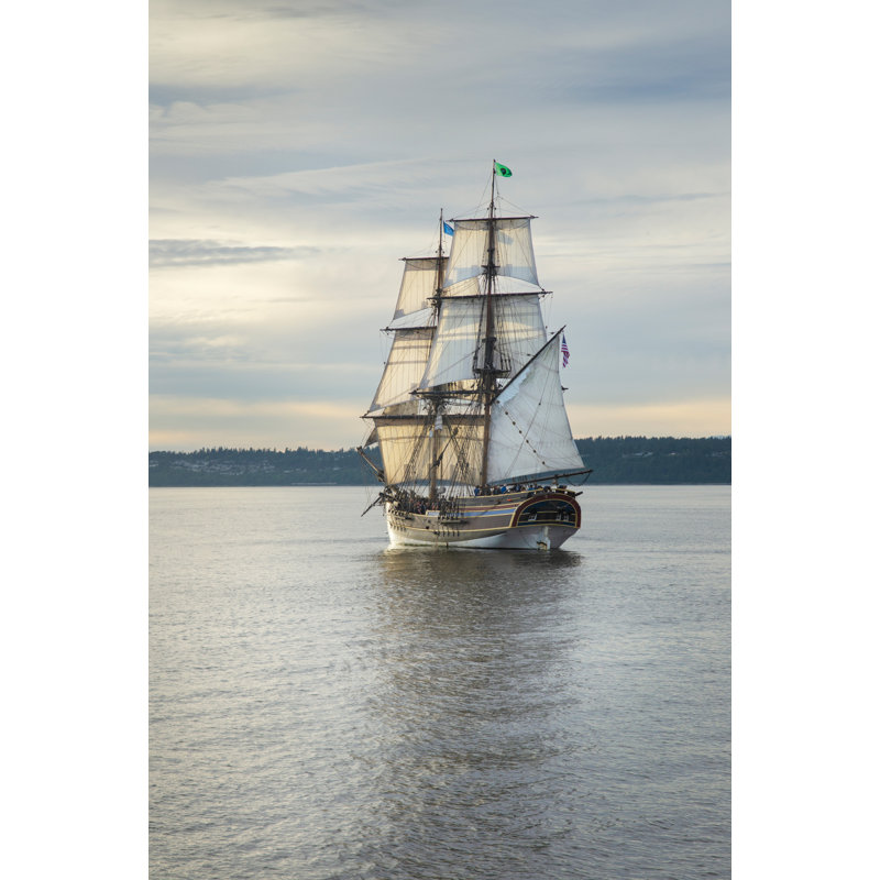 Lady Washington I - Wrapped Canvas Print, 46cm H x 30cm W x 3.8cm D