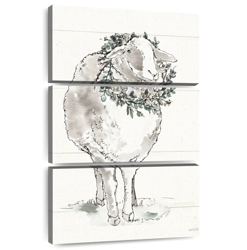 Brampt Modern Farmhouse XI, 45" H x 28" W