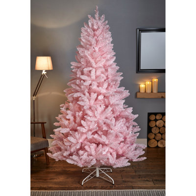 Artificial Pine Pink Christmas Tree