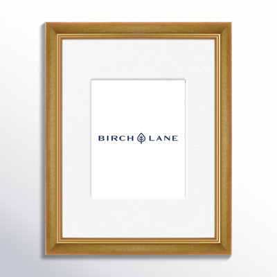 Wood Picture Frame with Mat