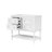 Vanity with Undermount Ceramic Sink, Solid Wood Cabinet with 4 Drawers, Freestanding Bathroom Set-899936494