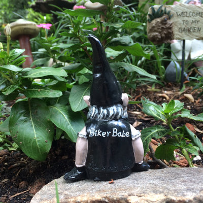 Statues de gnome de motards