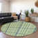 Premium Machine Washable Corry AMF1054 Plaid Rug
