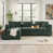 Chenille verte