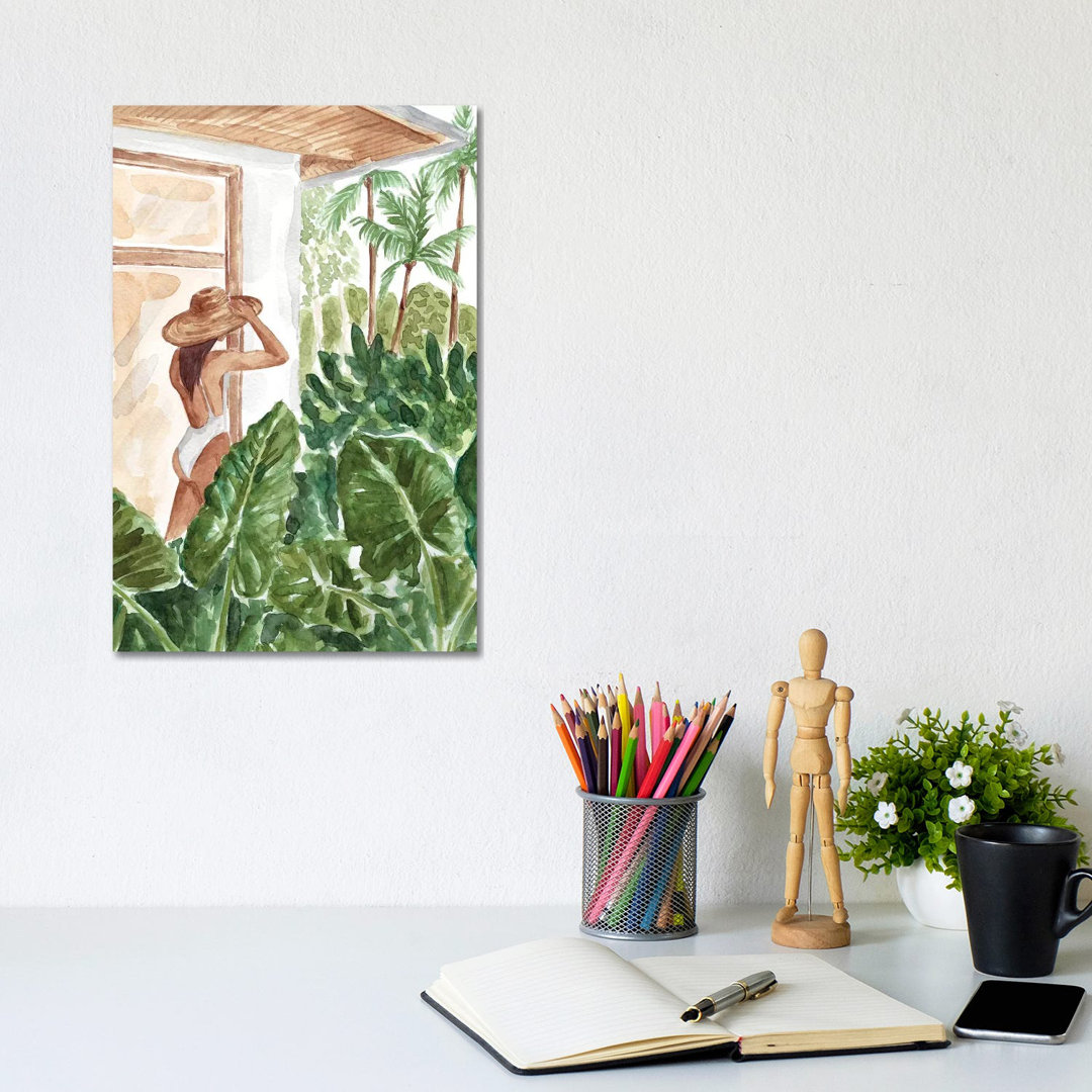 Woke Up In The Jungle by Sabina Fenn - Gallery-Wrapped Canvas Giclée on Canvas