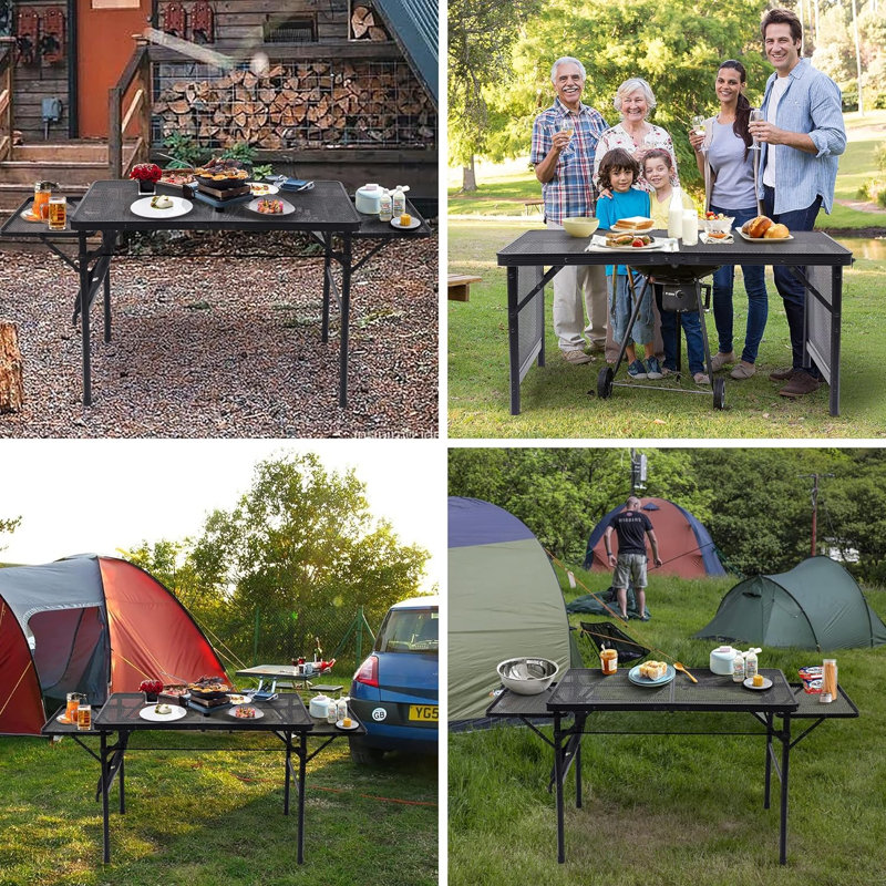Odab Rectangular Yes Outdoor Camping Table , 53.15 " W 23.63 " D