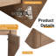 Varnby 30'' Wall-Mounted Single Bathroom Vanity With Ceramic Sink -288999555-288999558