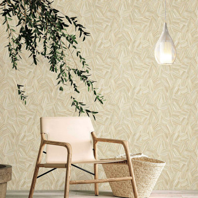 Haania 41.7' L x 41.7" W 3D Embossed Wallpaper Roll