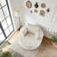 Chaise pivotante 55 po en chenille simple L-74078203