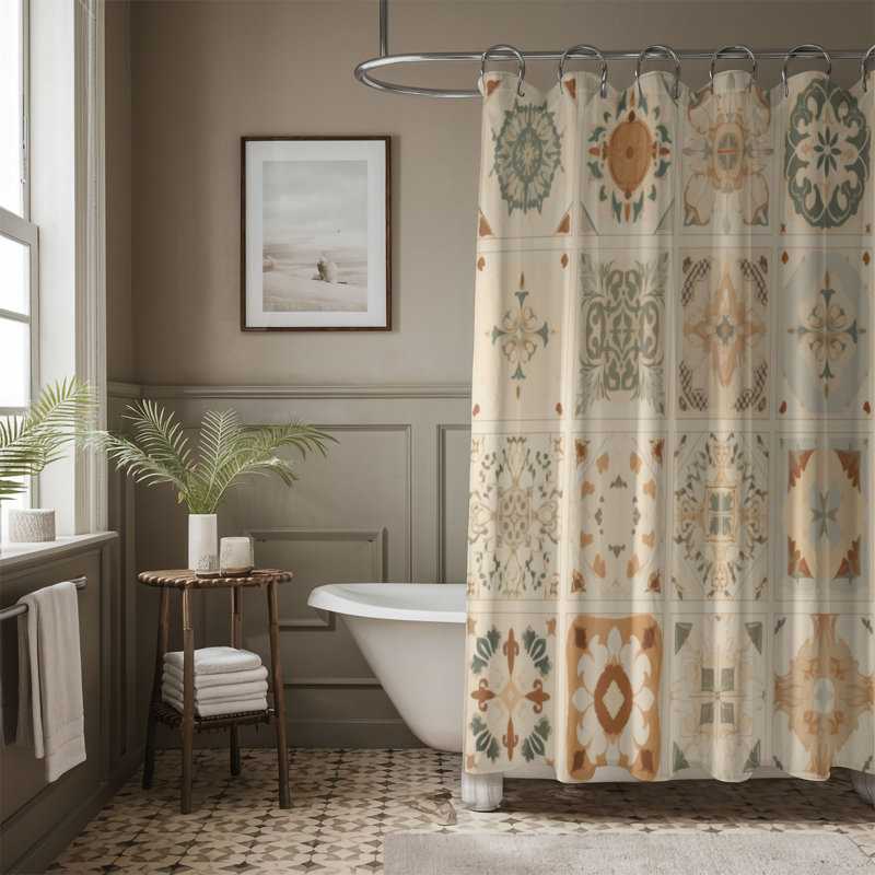 Carpet Detail - Premium Shower Curtain, 74"H x 71"W