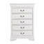 Commode Louis Phillipe, blanc-442556076